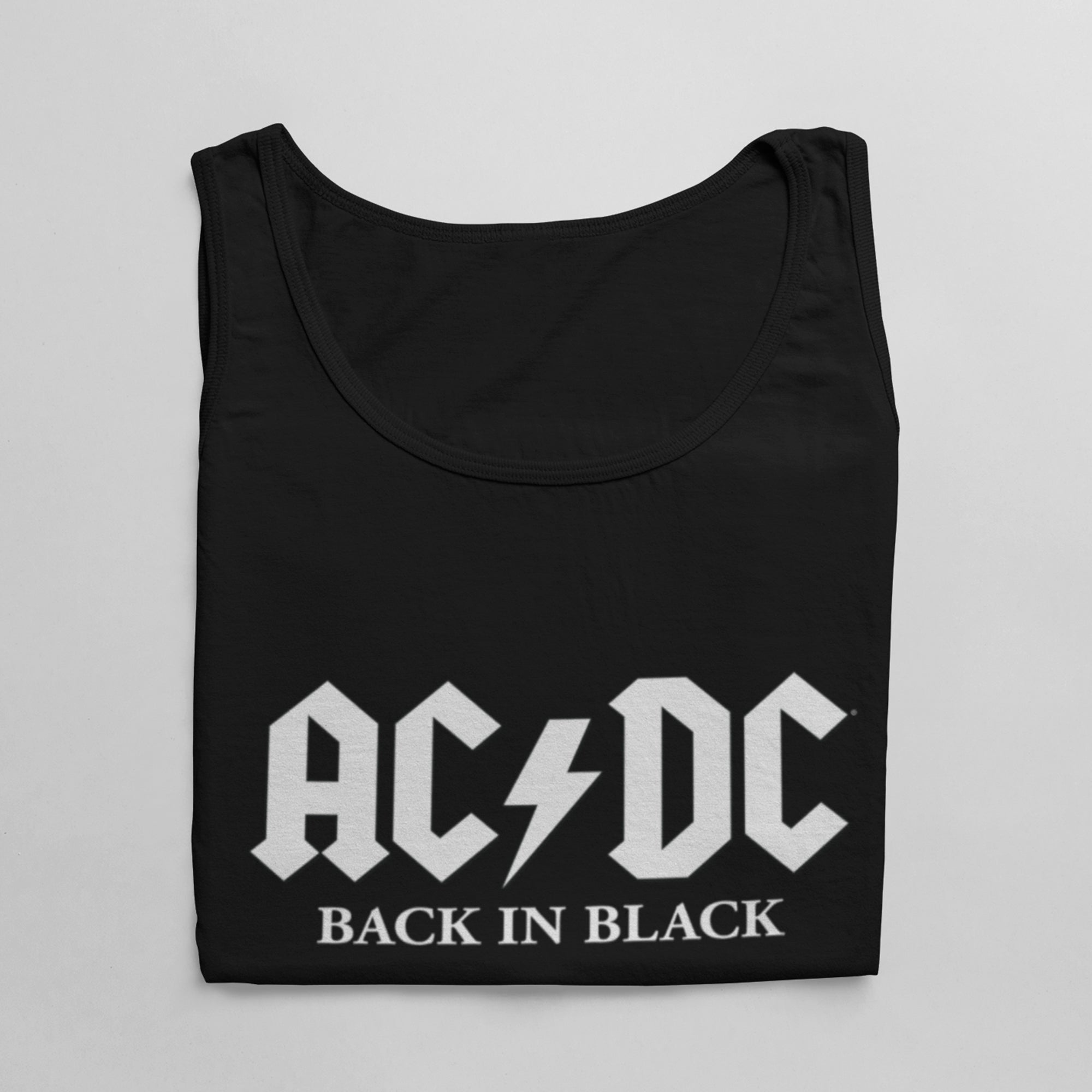 ACDC Men\'s Black T-shirt | HD Print T-Shirt - Nolan West