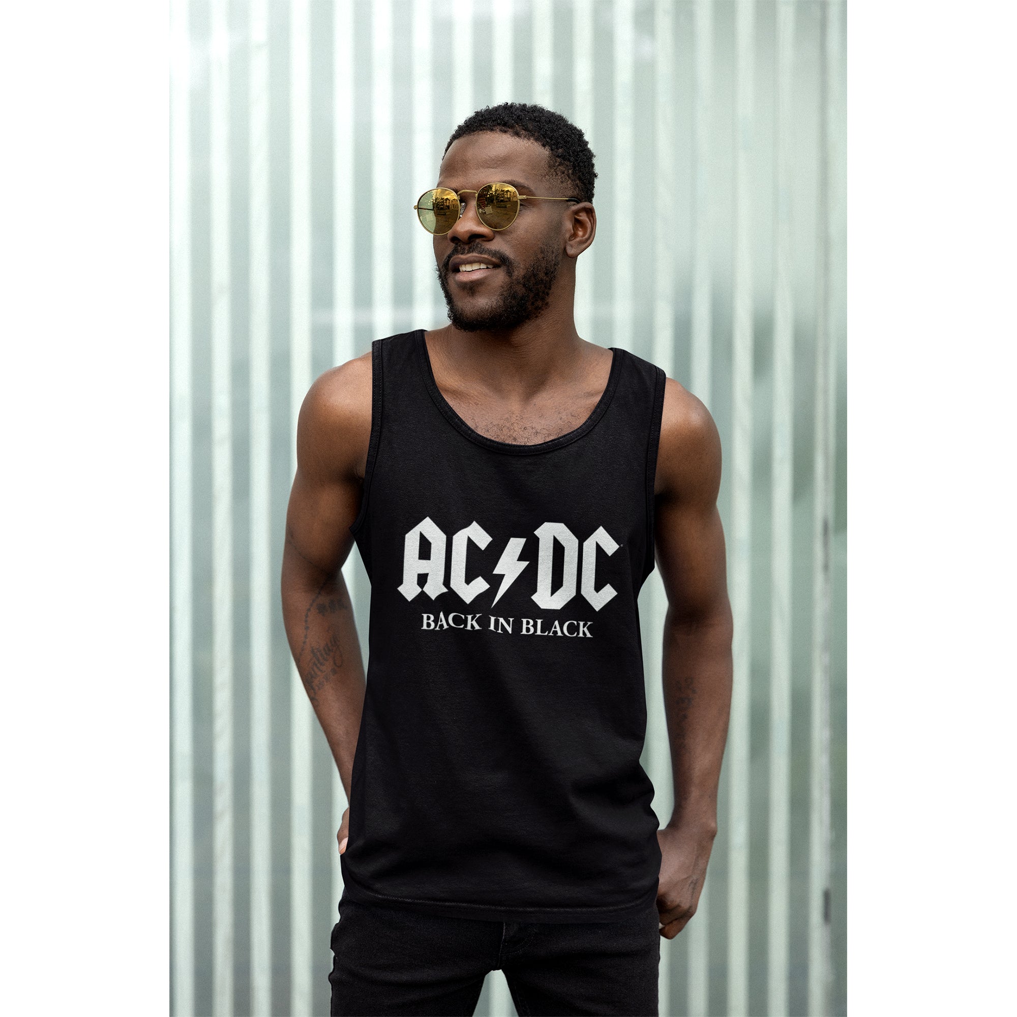 ACDC Men's Black T-shirt | HD Print T-Shirt - Nolan West