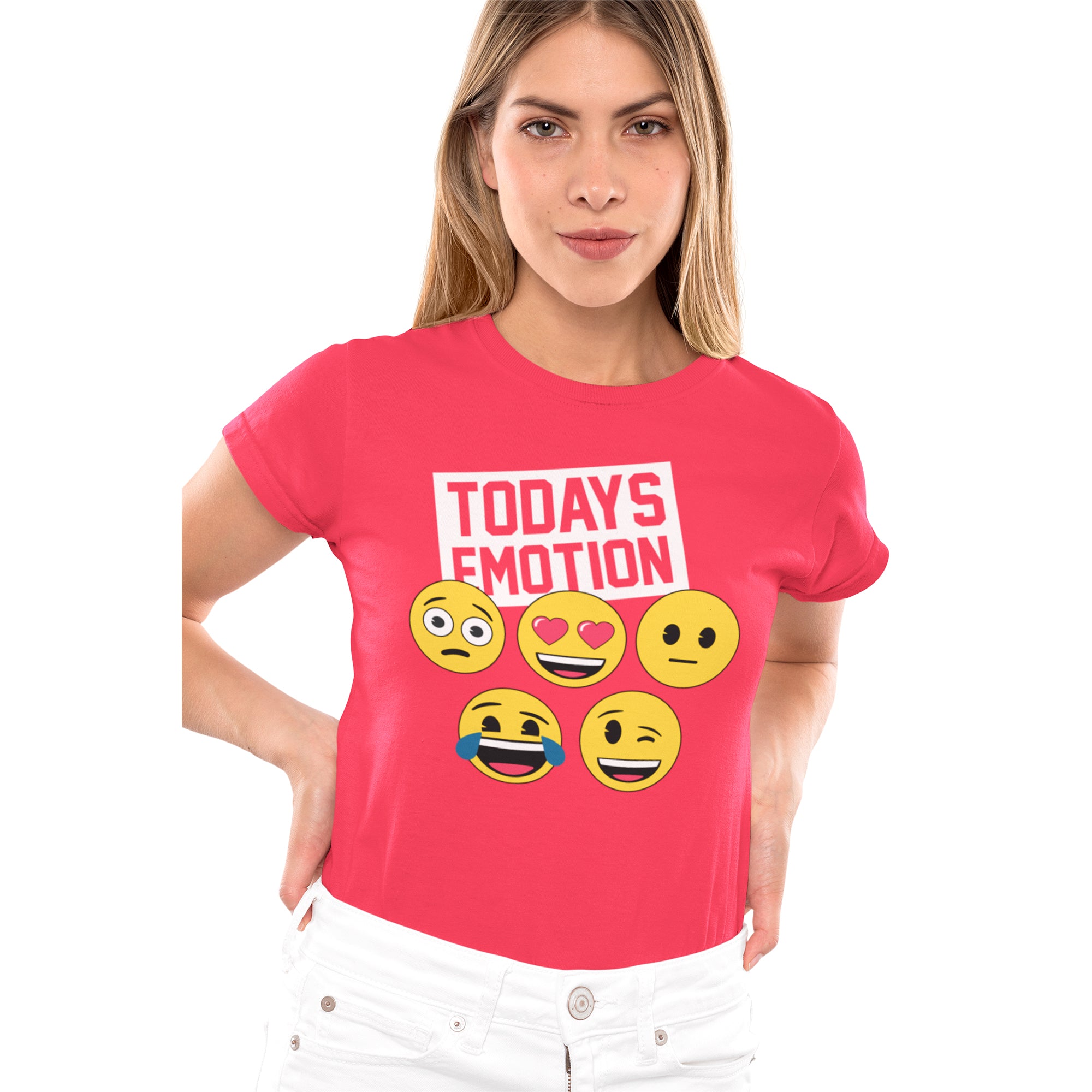 Emoji Women's T-shirt-Today's Emotion