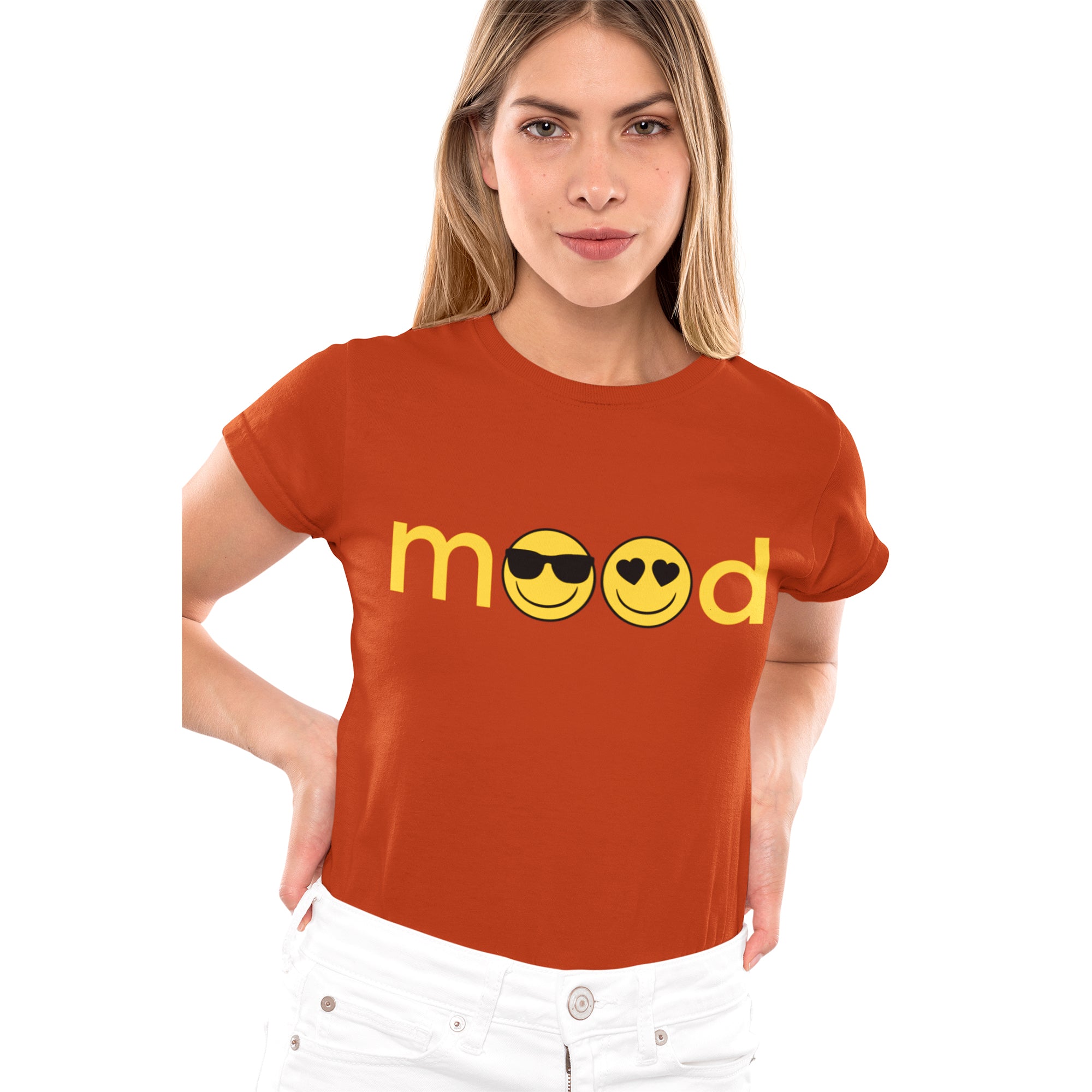 Emoji Women's T-shirt-Good Mood