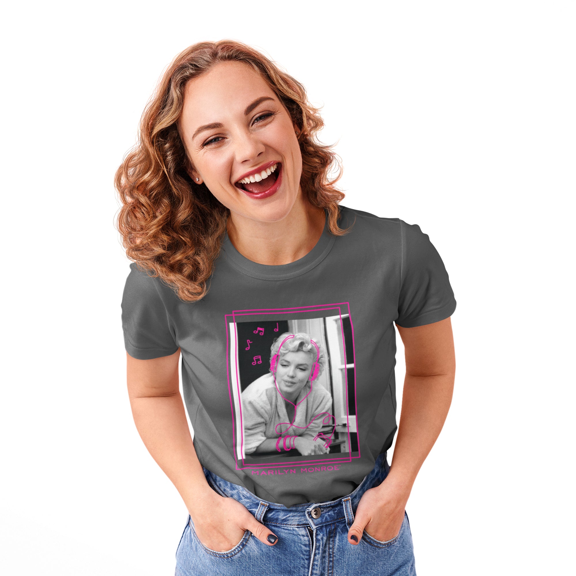 Marilyn Monroe Women's T-shirt (Water Base Photoprint)