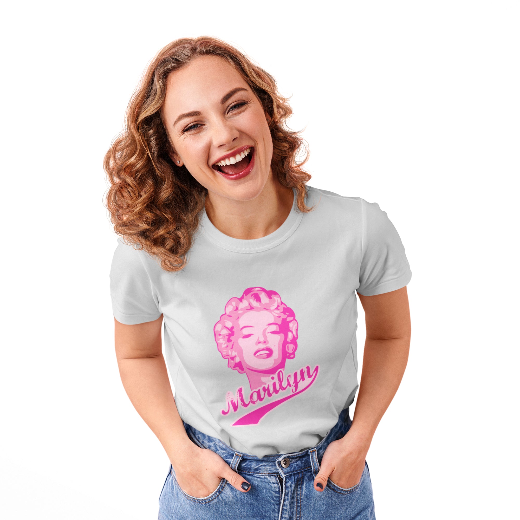 Marilyn Monroe Women's T-shirt (Water Base Print)