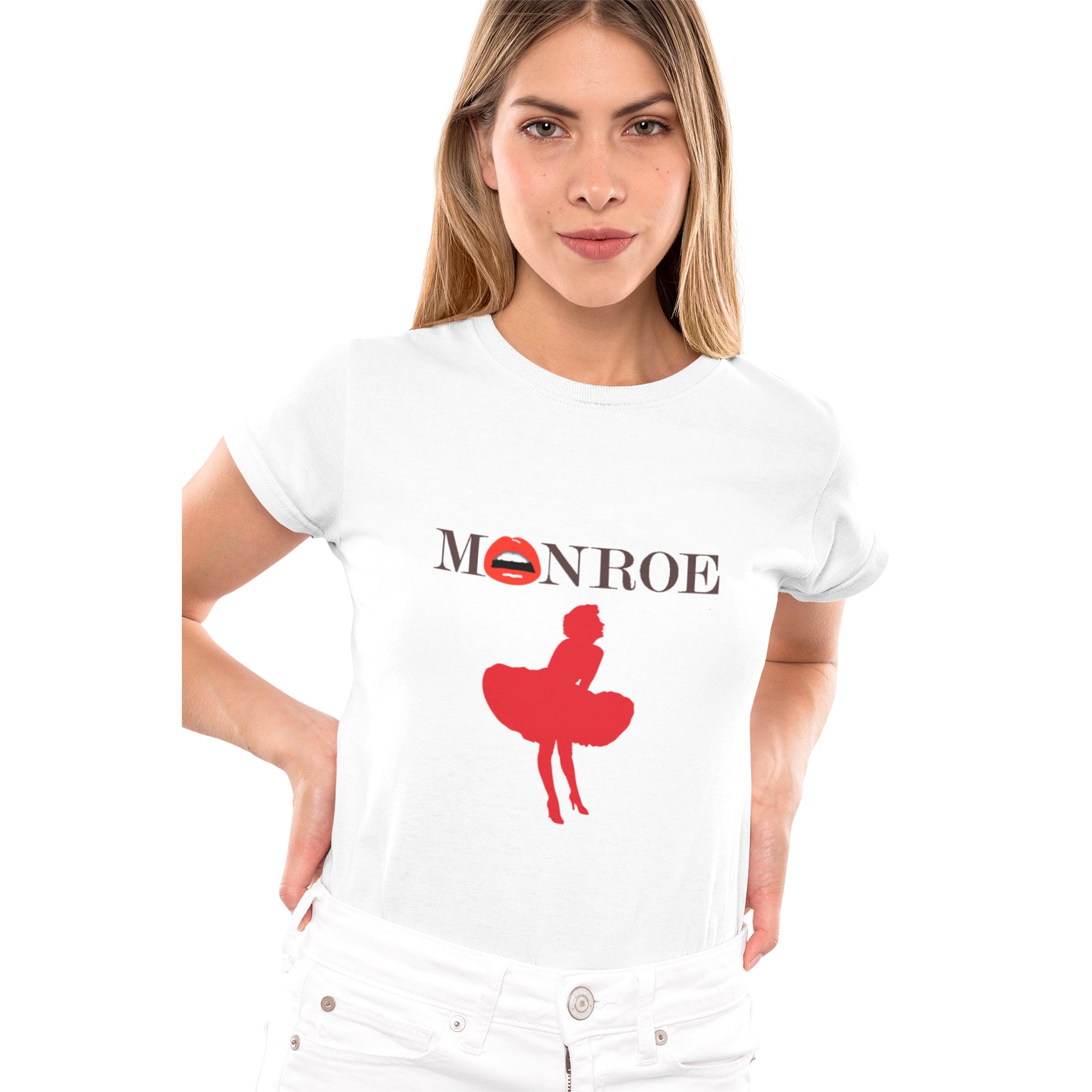 Marilyn Monroe Women's T-shirt (Water Base Print)