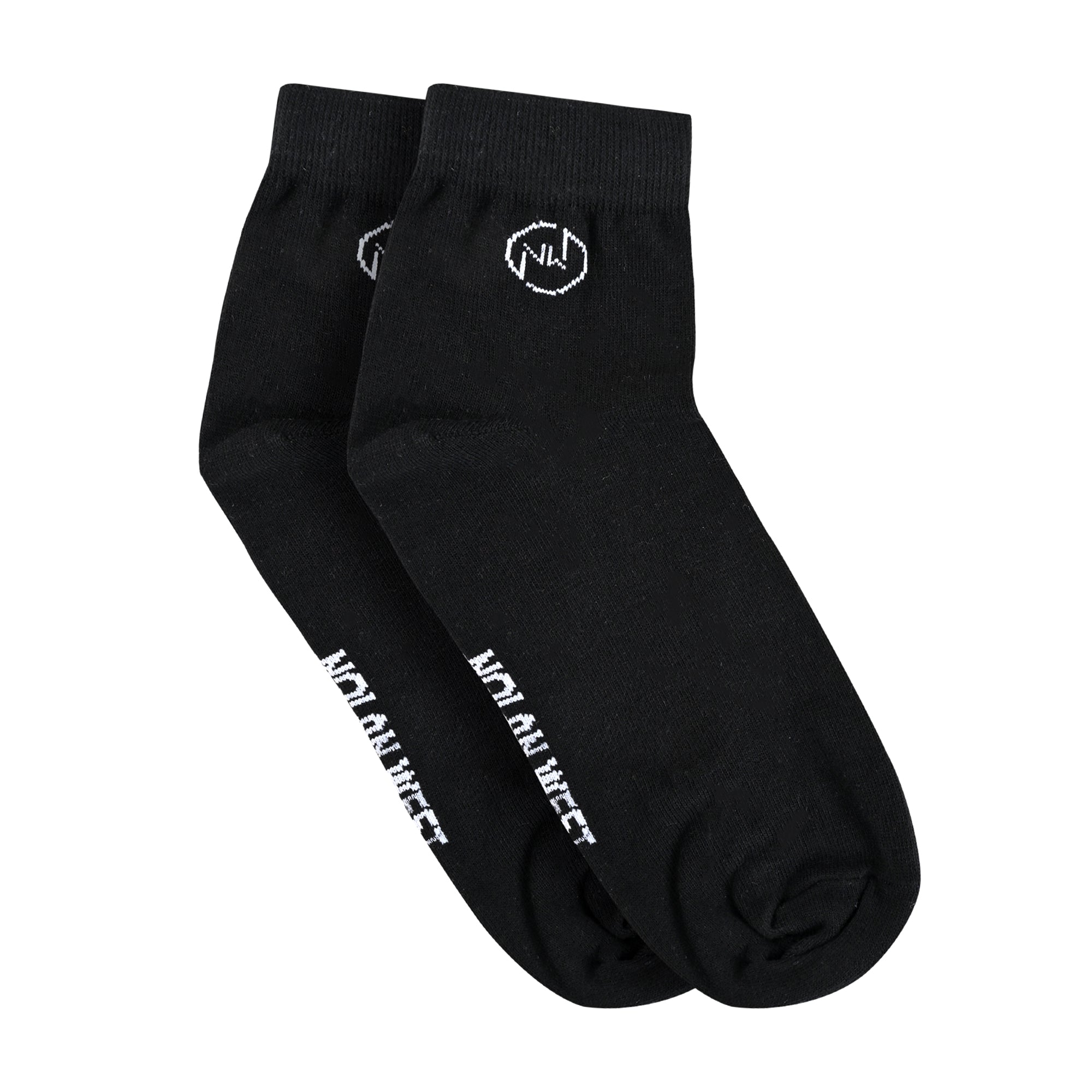 Mens High Ankle Black Color Socks