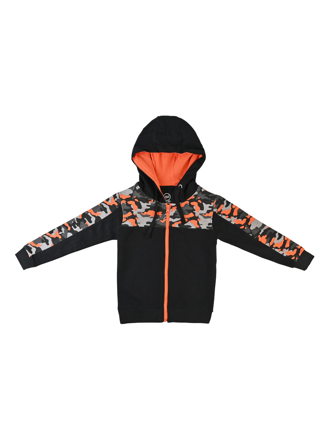 Orange discount color hoodie